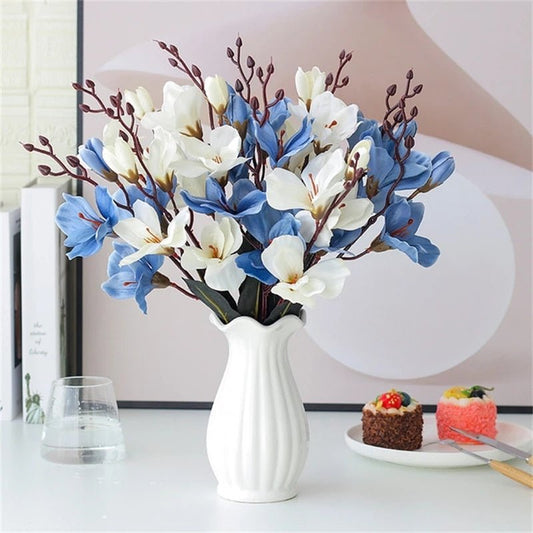 Eternal Magnolia Silk Flower Bouquet