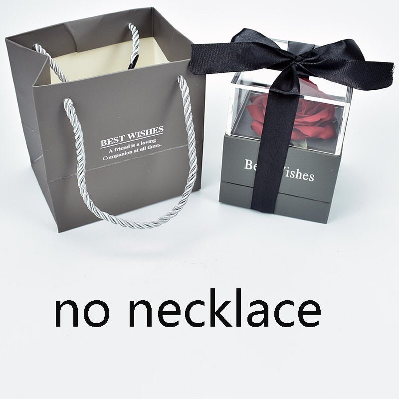 Eternal Rose Box (Choice of necklace) - Eternal Rose Store