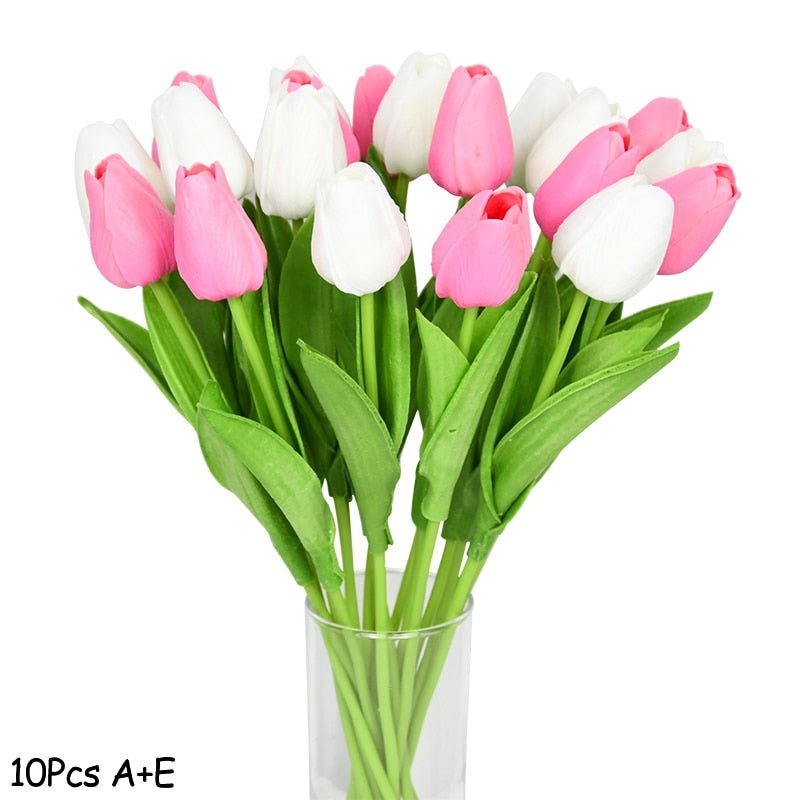 Eternal Tulip Bouquet - Elegant Floral Decor for Weddings and Special Events