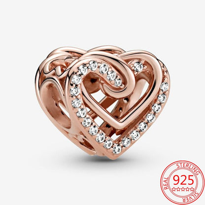 Eternal Heart Pandora Bracelet Charms (Choice of Style)