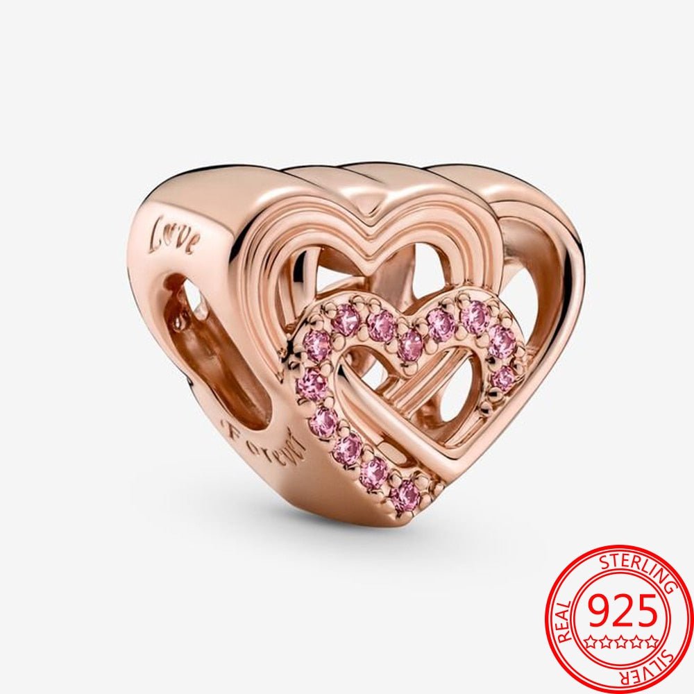 Eternal Heart Pandora Bracelet Charms (Choice of Style)