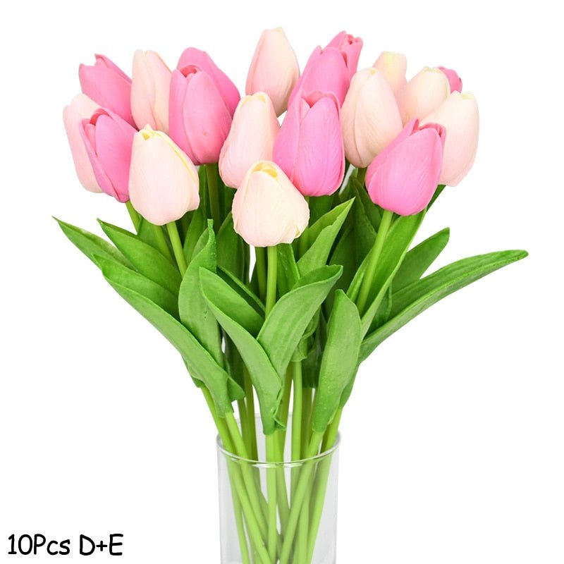 Eternal Tulip Bouquet - Elegant Floral Decor for Weddings and Special Events