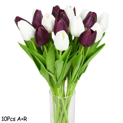 Eternal Tulip Bouquet - Elegant Floral Decor for Weddings and Special Events