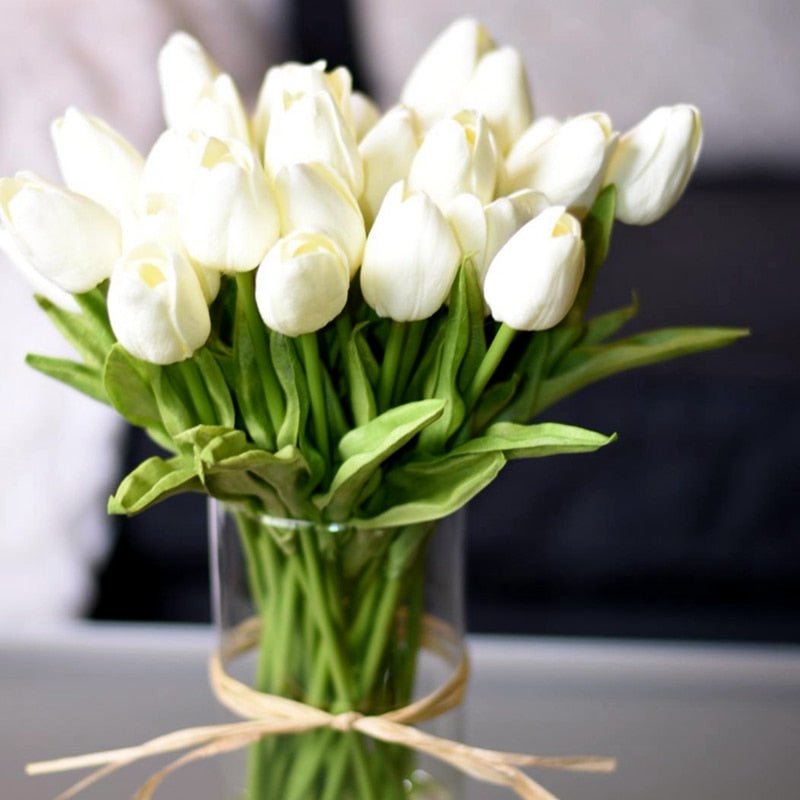 Eternal Tulip Bouquet - Elegant Floral Decor for Weddings and Special Events