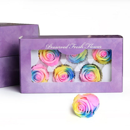 Eternal Roses Multicolored Box (Pack of 6) - Eternal Rose Store