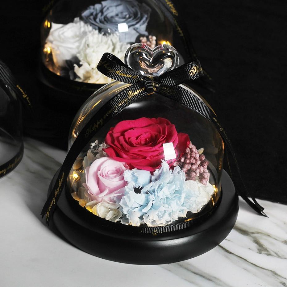 Dried & Handmade Eternal Rose (Choice of Colors) - Eternal Rose Store