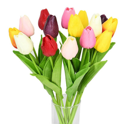 Eternal Tulip Bouquet - Elegant Floral Decor for Weddings and Special Events