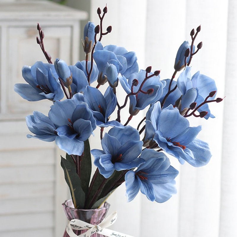 Eternal Magnolia Silk Flower Bouquet