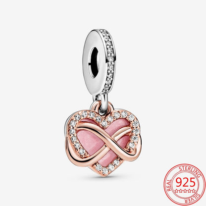 Eternal Heart Pandora Bracelet Charms (Choice of Style)