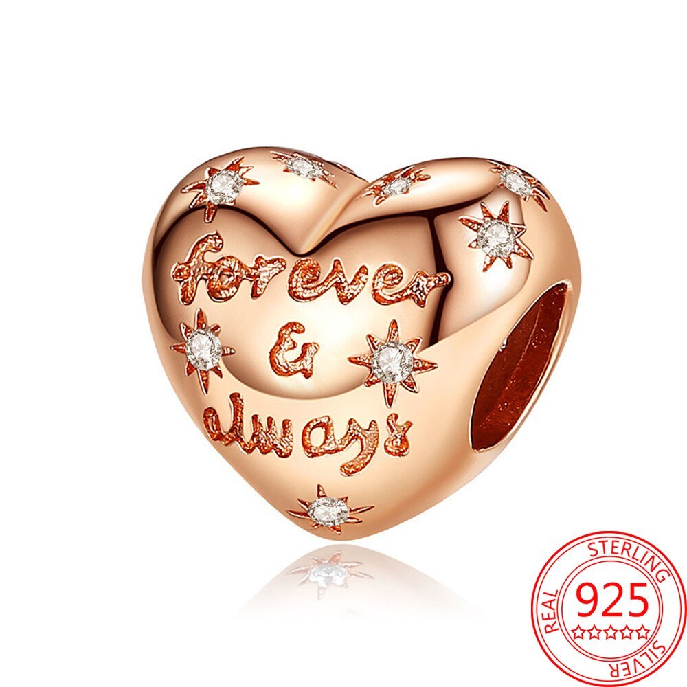 Eternal Heart Pandora Bracelet Charms (Choice of Style)