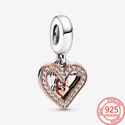 Eternal Heart Pandora Bracelet Charms (Choice of Style)