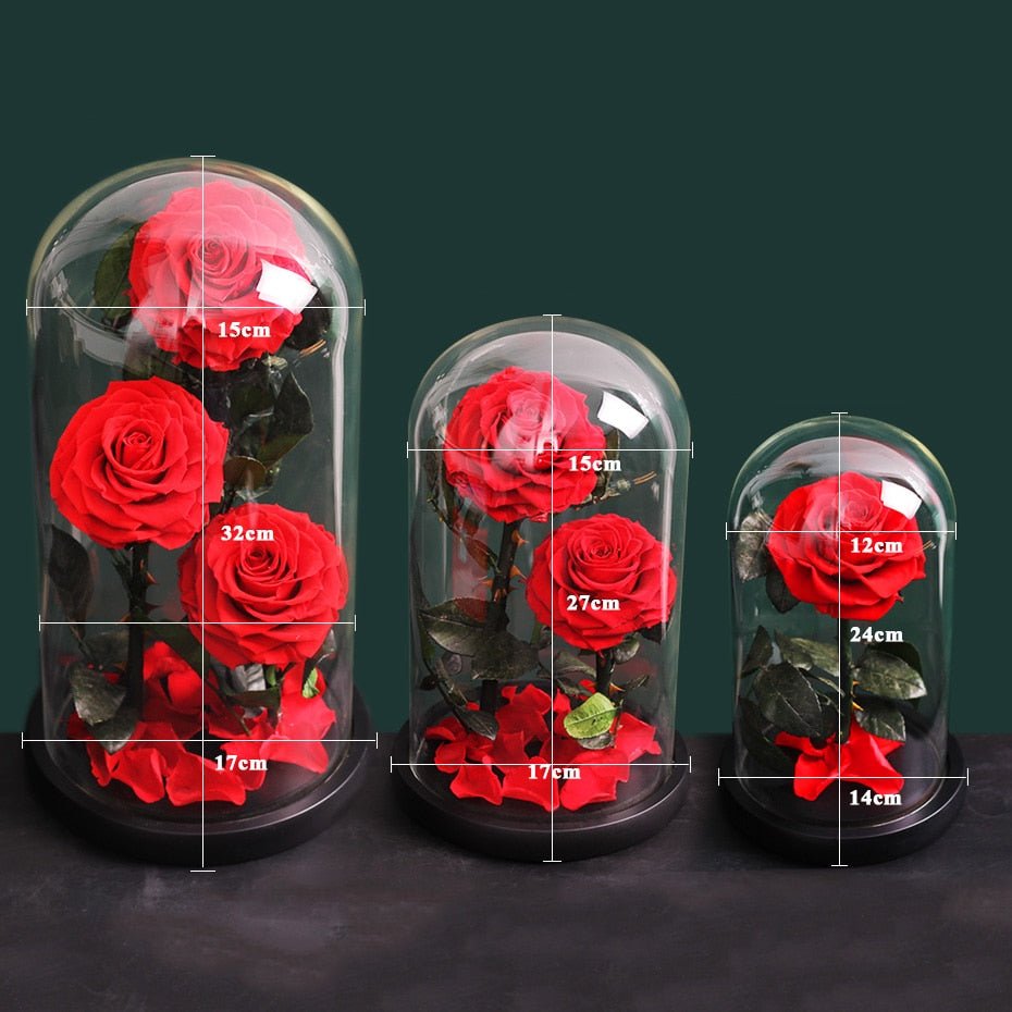 Premium Red Eternal Rose (Style of your choice) - Eternal Rose Store