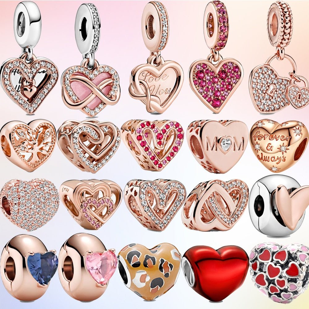 Eternal Heart Pandora Bracelet Charms (Choice of Style)