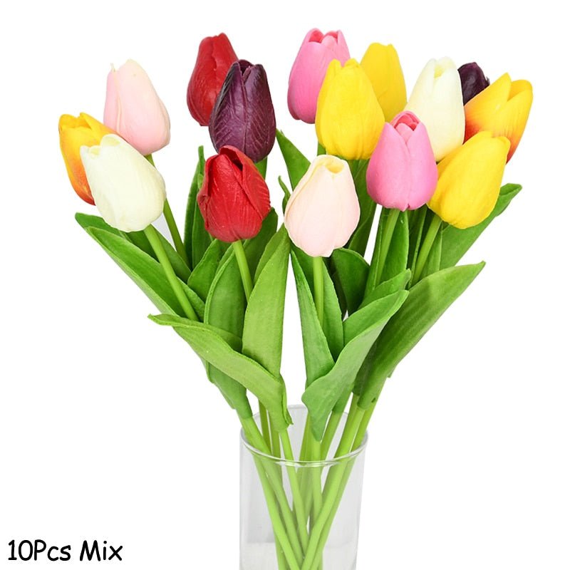 Eternal Tulip Bouquet - Elegant Floral Decor for Weddings and Special Events