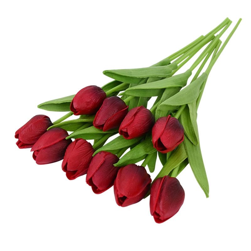 Eternal Tulip Bouquet - Elegant Floral Decor for Weddings and Special Events