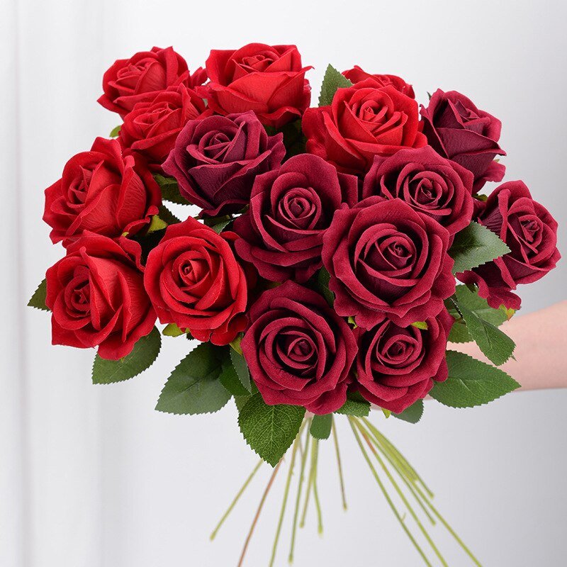 Bouquet of 5 Silk Eternal Roses