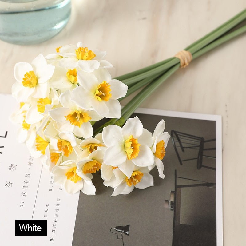 Artificial Narcissus Flower Bouquet