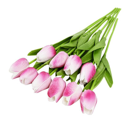 Eternal Tulip Bouquet - Elegant Floral Decor for Weddings and Special Events