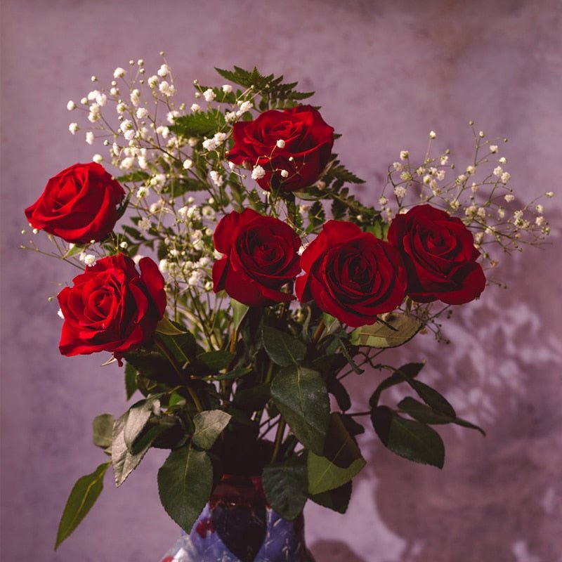 Silk Rose Flower Bouquet