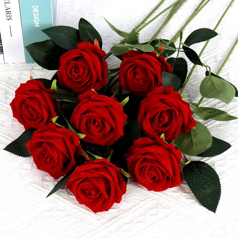 Bouquet of 5 Silk Eternal Roses