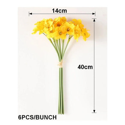 Artificial Narcissus Flower Bouquet