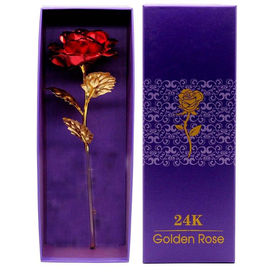 Box: Eternal Rose Red Gold 24 k - Eternal Rose Store